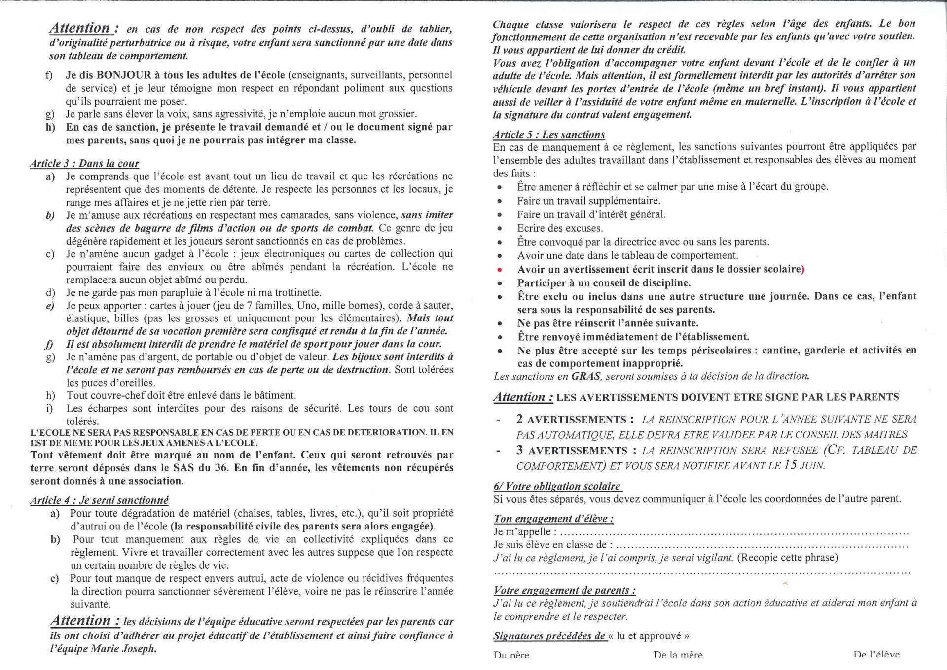 Reglement 2 2025 2027